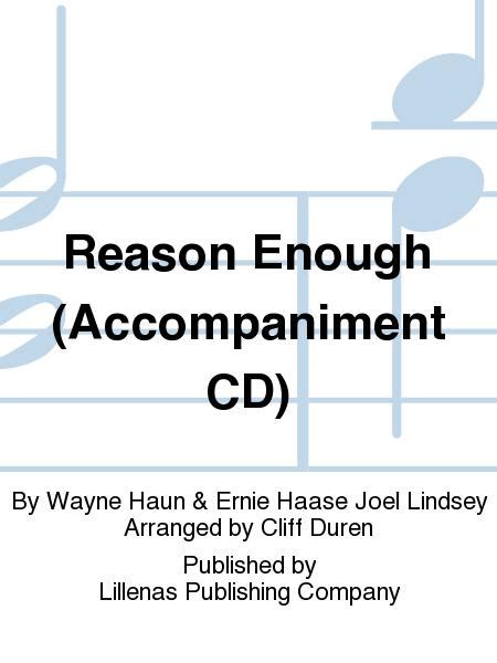 Reason Enough (Accompaniment CD)